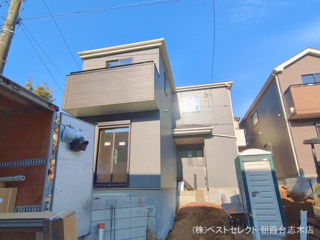 埼玉県和光市白子3丁目の新築戸建て外構写真 2026年2月5日撮影