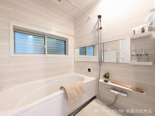 埼玉県朝霞市三原2丁目の新築戸建てお風呂写真 2025年9月24日撮影