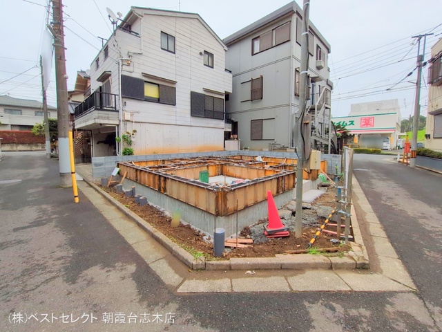 埼玉県志木市柏町6丁目の新築戸建て基礎写真 2025年4月24日撮影
