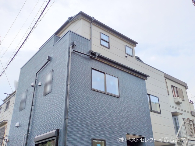 埼玉県志木市柏町6丁目の新築戸建て外構写真 2025年6月25日撮影