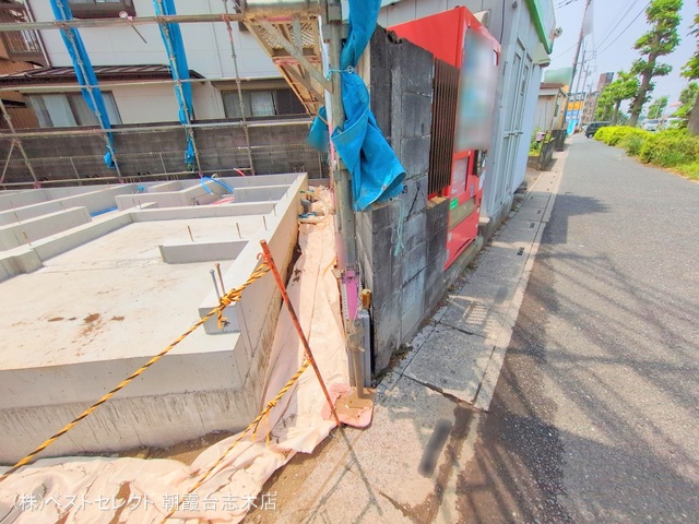 埼玉県志木市柏町５丁目の新築戸建て基礎写真 2025年5月20日撮影