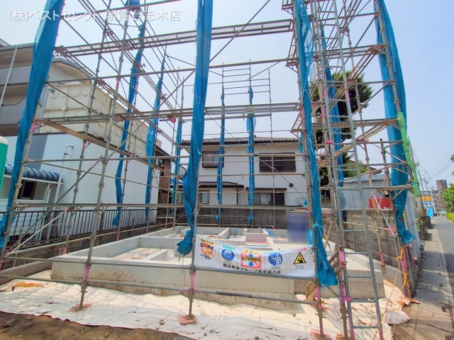 埼玉県志木市柏町５丁目の新築戸建て基礎写真 2025年5月20日撮影
