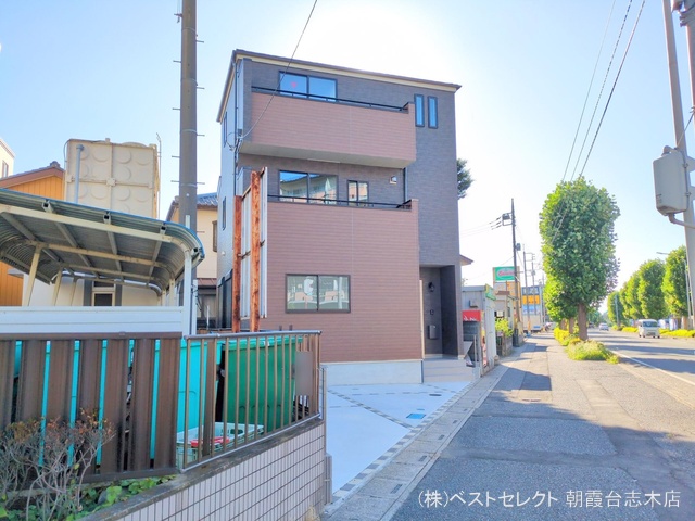 埼玉県志木市柏町５丁目の新築戸建て完成写真 2025年7月29日撮影