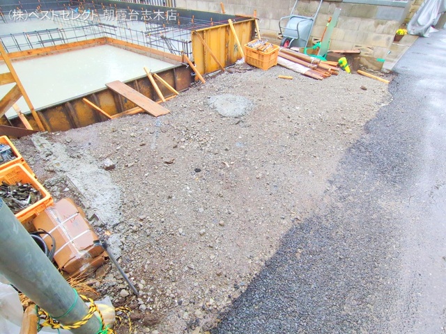 埼玉県志木市本町2丁目の新築戸建て基礎写真 2025年5月5日撮影