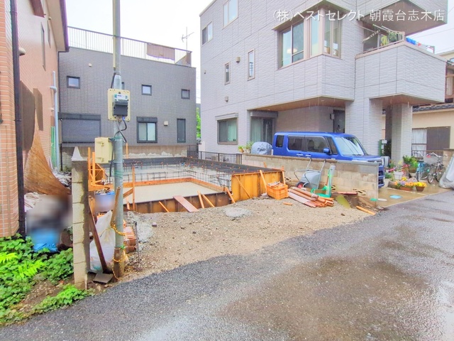 埼玉県志木市本町2丁目の新築戸建て基礎写真 2025年5月5日撮影