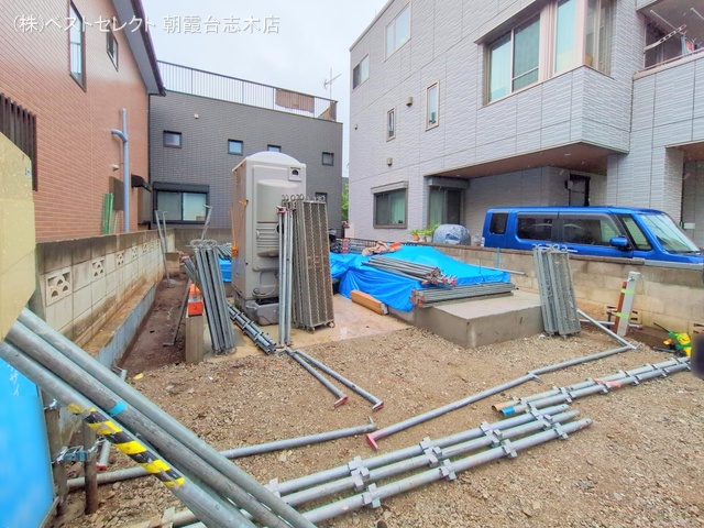 埼玉県志木市本町2丁目の新築戸建て基礎写真 2025年5月29日撮影