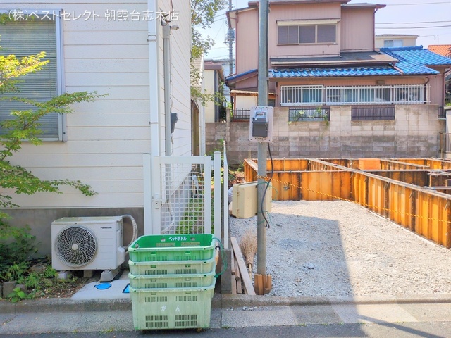 埼玉県朝霞市宮戸2丁目の新築戸建て基礎写真 2025年6月5日撮影