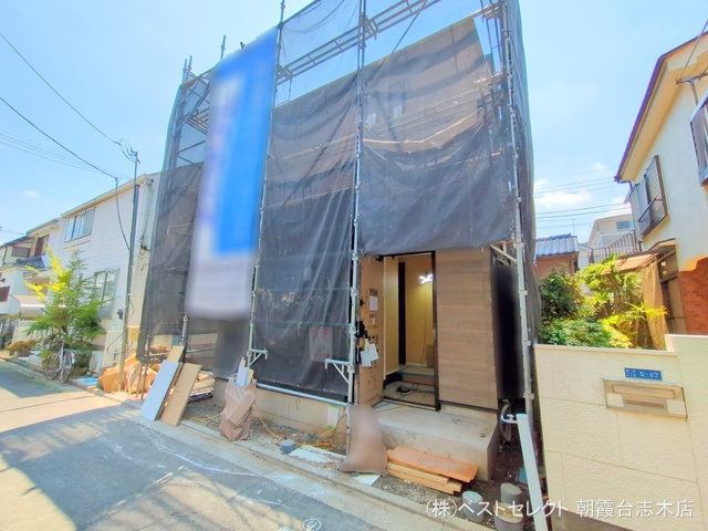 埼玉県朝霞市宮戸2丁目の新築戸建てシート写真 2025年7月24日撮影