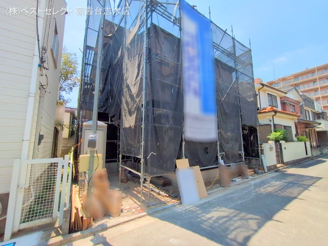 埼玉県朝霞市宮戸2丁目の新築戸建てシート写真 2025年7月24日撮影