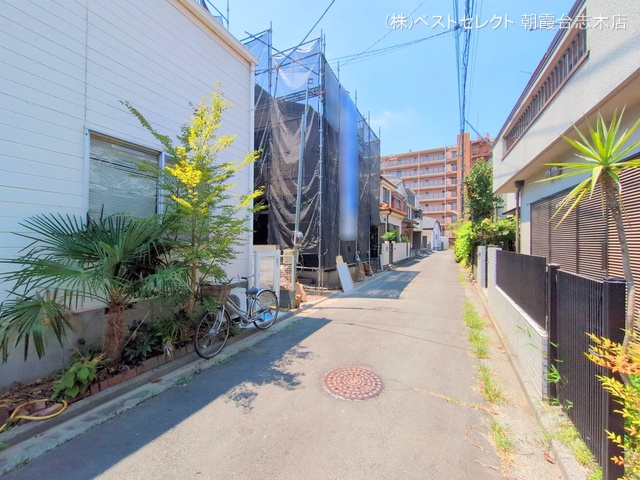埼玉県朝霞市宮戸2丁目の新築戸建てシート写真 2025年7月24日撮影