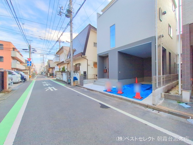 埼玉県新座市栄５丁目の新築戸建て完成写真 2025年12月22日撮影