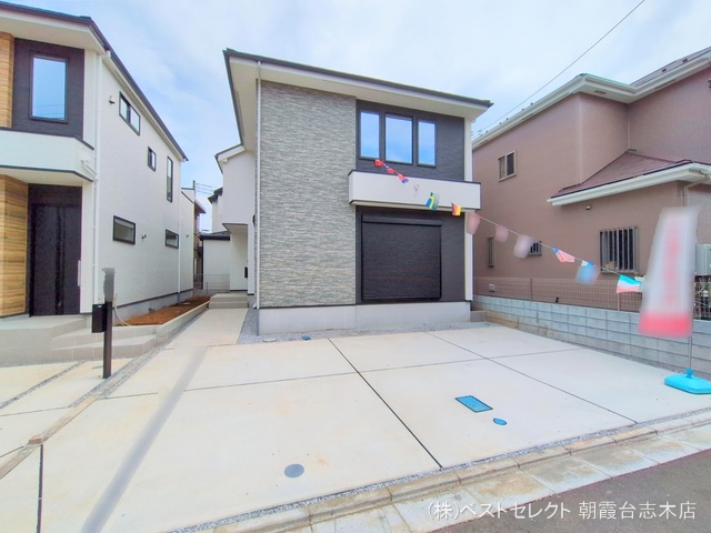 埼玉県新座市西堀２丁目-新築戸建ての完成写真