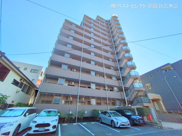 埼玉県朝霞市本町２丁目のマンション『ハイホーム朝霞本町』外観写真 2025年7月22日撮影