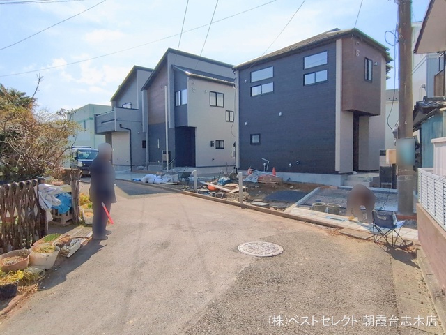 埼玉県志木市上宗岡1丁目の新築戸建て外構写真 2026年2月15日撮影