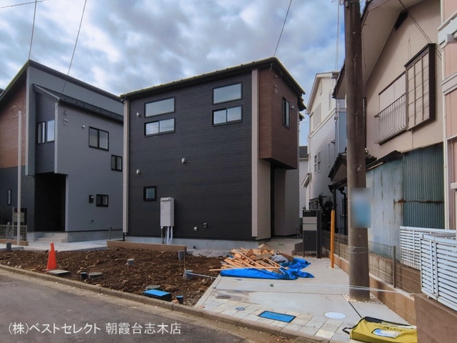 埼玉県志木市上宗岡１丁目の新築戸建て外構写真 2026年3月5日撮影