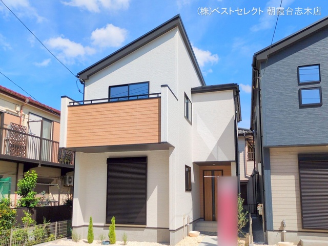 埼玉県志木市柏町3丁目の新築戸建て完成写真 2025年9月23日撮影