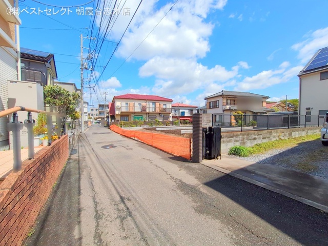 埼玉県志木市柏町３丁目の新築戸建て更地・土地写真 2025年4月13日撮影
