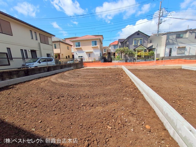 埼玉県志木市柏町３丁目の新築戸建て更地・土地写真 2025年4月13日撮影