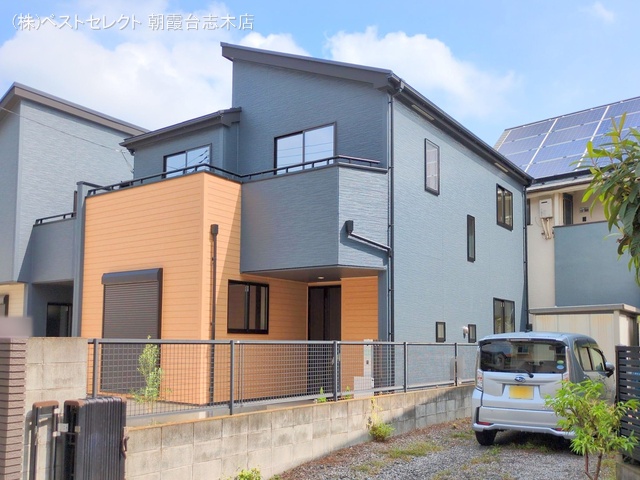 埼玉県志木市柏町３丁目の新築戸建て完成写真 2025年9月15日撮影