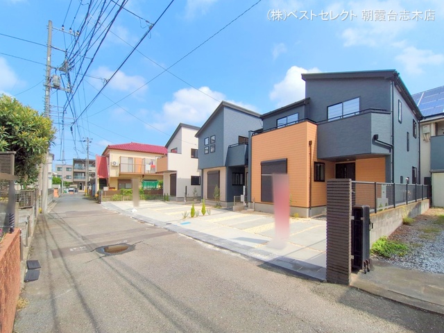 埼玉県志木市柏町３丁目の新築戸建て完成写真 2025年9月15日撮影