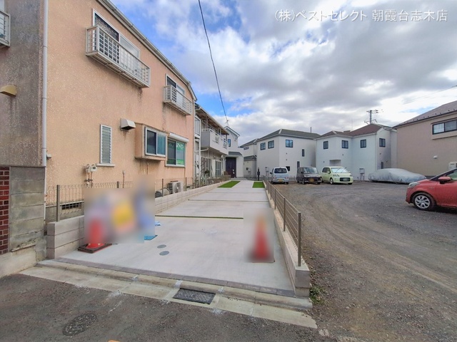 埼玉県新座市栗原１丁目の新築戸建て完成写真 2026年1月20日撮影