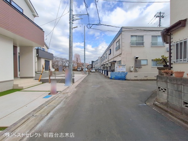 埼玉県新座市栗原1丁目の新築戸建て完成写真 2026年1月20日撮影