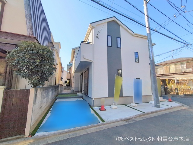 埼玉県新座市新堀１丁目の新築戸建て完成写真 2026年2月3日撮影