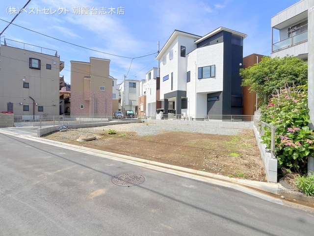 埼玉県志木市本町３丁目の新築戸建て更地・土地写真 2024年5月21日撮影