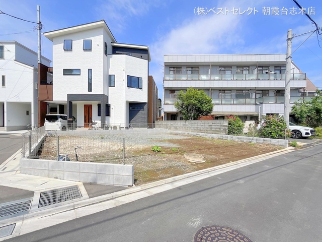 埼玉県志木市本町３丁目の新築戸建て更地・土地写真 2024年5月21日撮影
