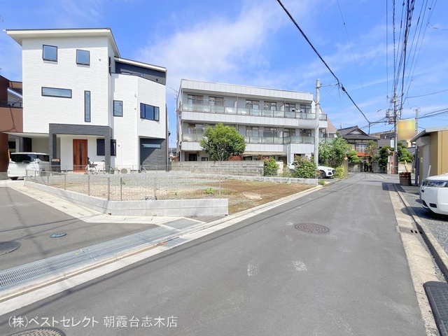 埼玉県志木市本町３丁目の新築戸建て更地・土地写真 2024年5月21日撮影
