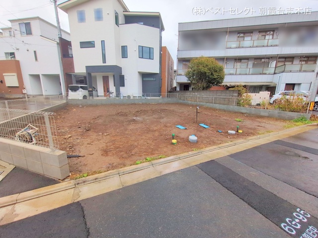 埼玉県志木市本町３丁目の新築戸建て更地・土地写真 2025年4月2日撮影