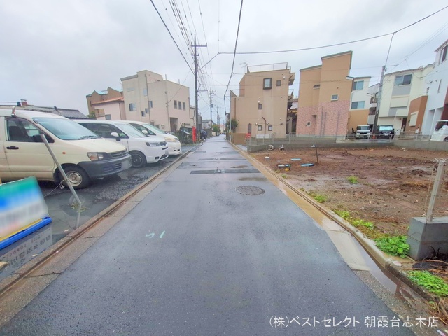 埼玉県志木市本町３丁目の新築戸建て更地・土地写真 2025年4月2日撮影