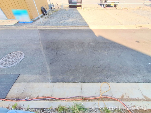埼玉県志木市本町３丁目の新築戸建てシート写真 2025年9月25日撮影