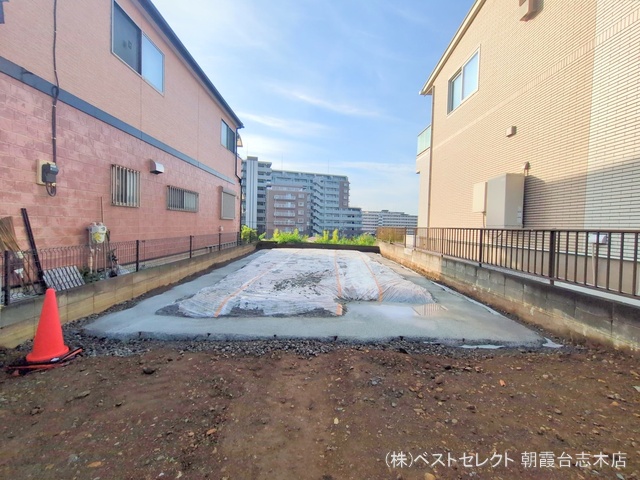 埼玉県和光市白子３丁目の新築戸建て基礎写真 2025年10月1日撮影