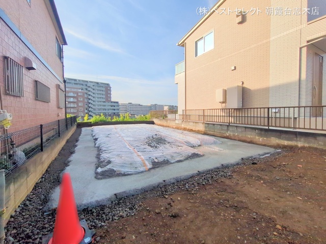 埼玉県和光市白子３丁目の新築戸建て基礎写真 2025年10月1日撮影