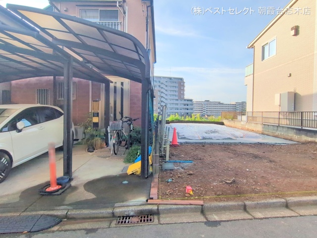 埼玉県和光市白子３丁目の新築戸建て基礎写真 2025年10月1日撮影