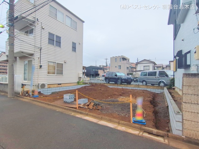 埼玉県和光市南１丁目の新築戸建て更地・土地写真 2025年10月14日撮影