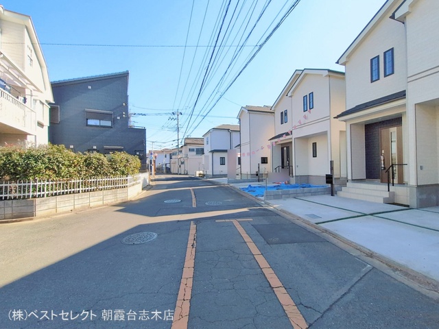 埼玉県新座市石神４丁目の新築戸建て完成写真 2026年2月1日撮影