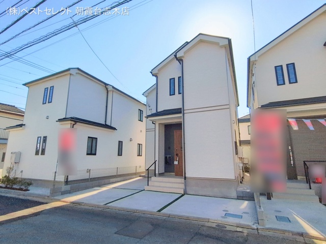 埼玉県新座市石神４丁目の新築戸建て完成写真 2026年2月1日撮影