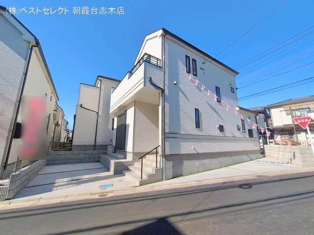 埼玉県新座市石神４丁目の新築戸建て完成写真 2026年2月1日撮影