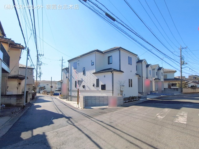 埼玉県新座市石神４丁目の新築戸建て完成写真 2026年2月1日撮影