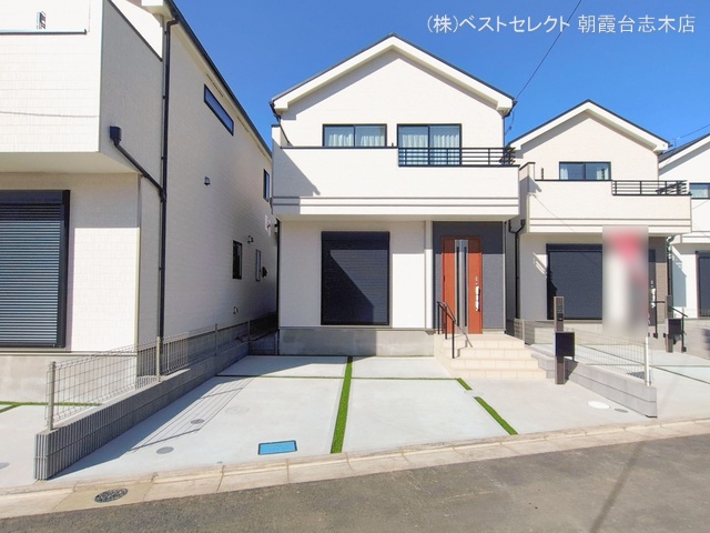 埼玉県新座市石神4丁目の新築戸建て完成写真 2026年2月18日撮影