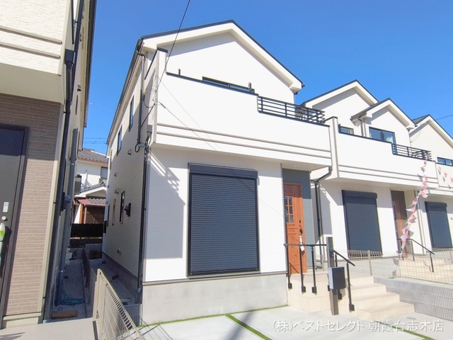 埼玉県新座市石神４丁目の新築戸建て完成写真 2026年2月18日撮影