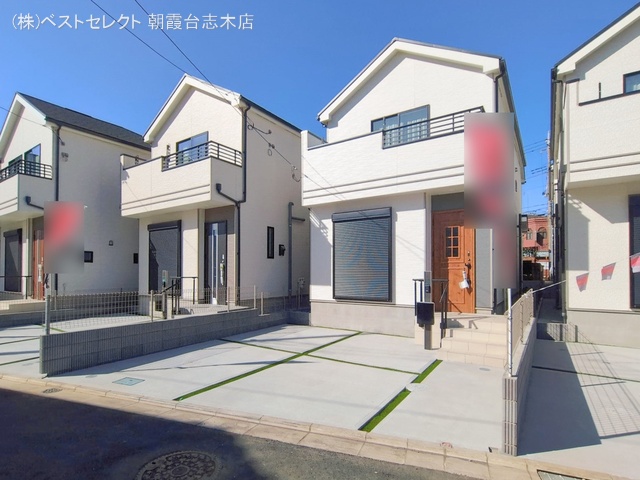 埼玉県新座市石神４丁目の新築戸建て完成写真 2026年2月18日撮影