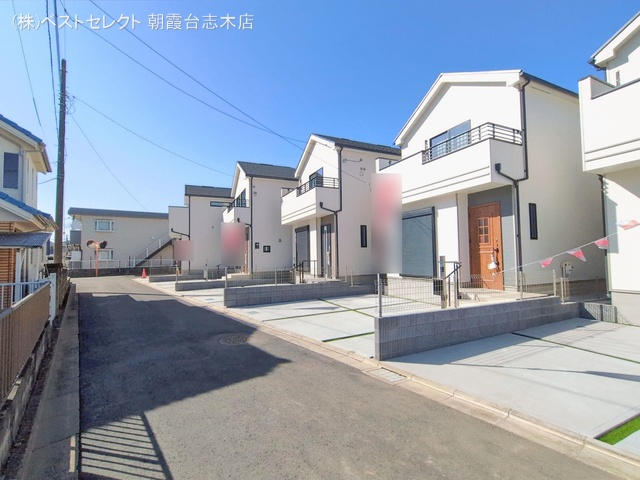 埼玉県新座市石神４丁目の新築戸建て完成写真 2026年2月18日撮影