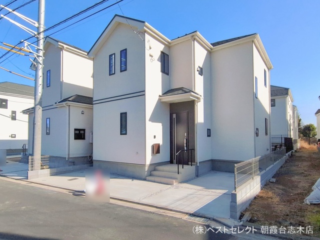 埼玉県新座市石神４丁目の新築戸建て完成写真 2026年2月18日撮影