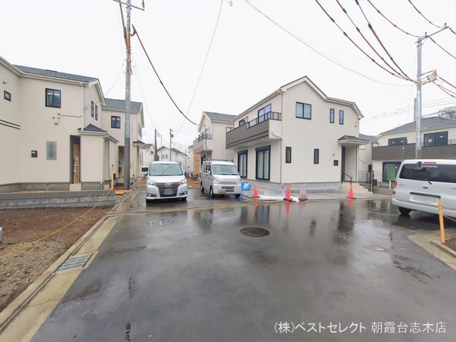 埼玉県新座市石神４丁目の新築戸建て外構写真 2026年2月24日撮影