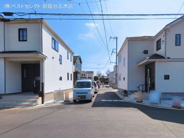 埼玉県新座市石神４丁目の新築戸建て外構写真 2026年3月16日撮影