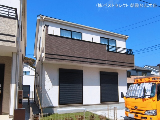 埼玉県新座市石神４丁目の新築戸建て外構写真 2026年3月16日撮影