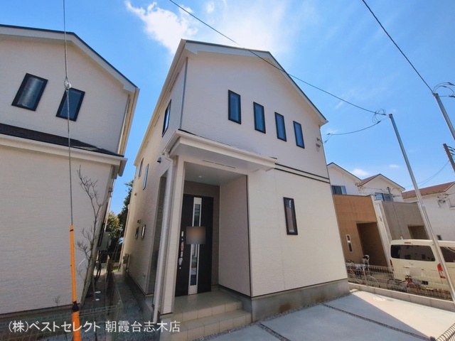 埼玉県新座市石神４丁目の新築戸建て外構写真 2026年3月16日撮影